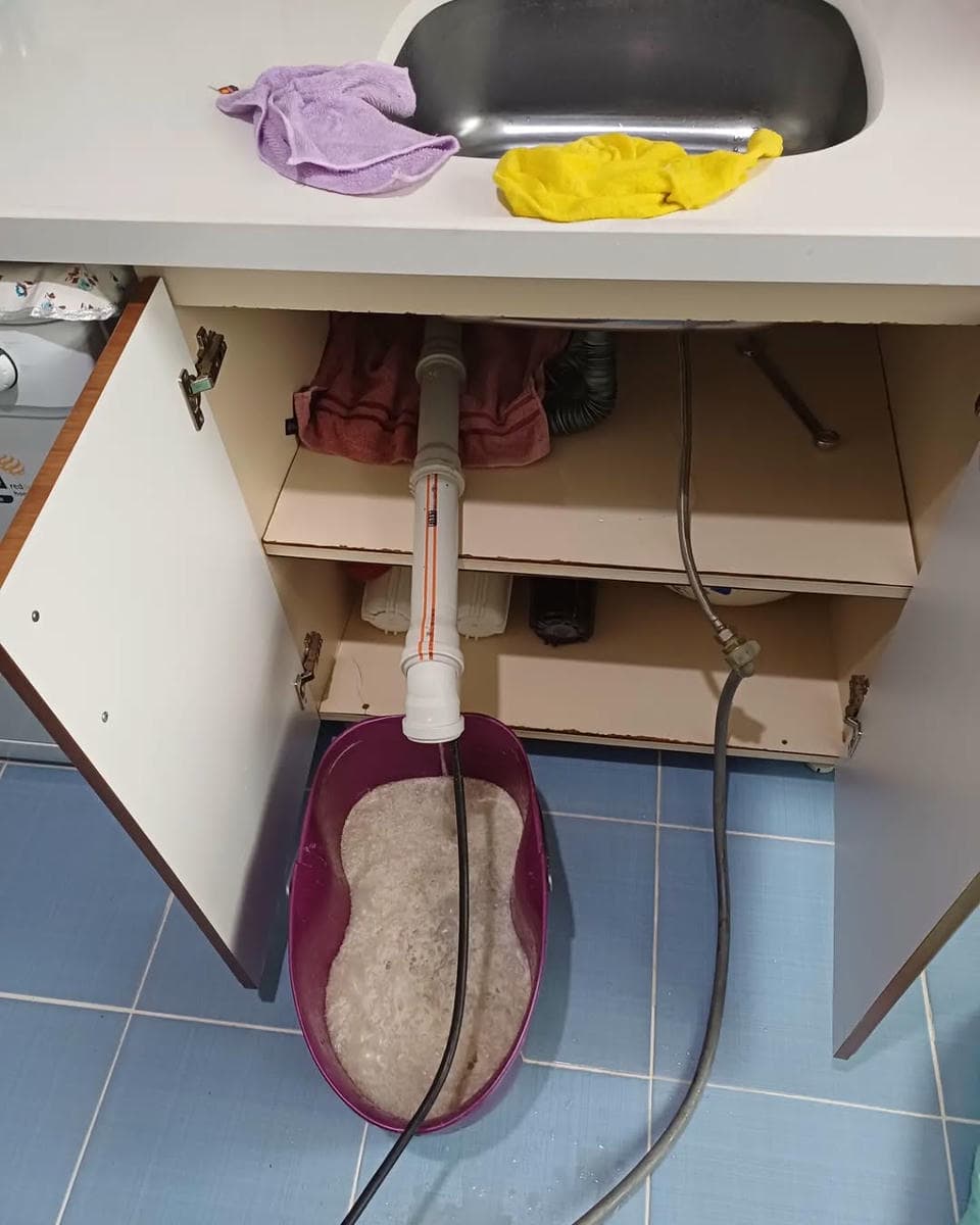 Mutfak Tıkanıklık Açma su tesisatı onarımı